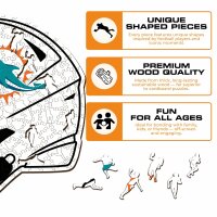 NFL - Miami Dolphins - Helmet - Wooden Puzzle
