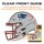 NFL - New England Patriots - Helm - Holz Puzzle