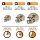 NFL - New Orleans Saints - Helmet - Wooden Puzzle