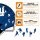 NFL - New York Giants - Helm - Holz Puzzle