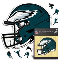 NFL - Philadelphia Eagles - Helmet - Wooden Puzzle