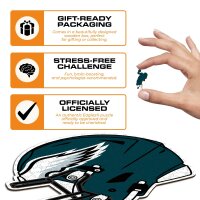 NFL - Philadelphia Eagles - Helmet - Wooden Puzzle