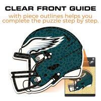 NFL - Philadelphia Eagles - Helmet - Wooden Puzzle