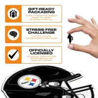 NFL -Pittsburgh Steelers - Casque - Puzzle en bois