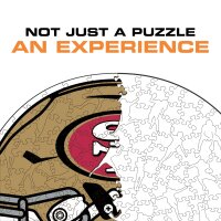 NFL -San Francisco 49ers - Casco - Puzzle in Legno