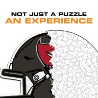 NFL - Tampa Bay Buccaneers - Helm - Holz Puzzle
