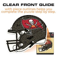NFL - Tampa Bay Buccaneers - Helm - Holz Puzzle