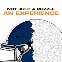 NFL - Tennessee Titans - Helm - Holz Puzzle