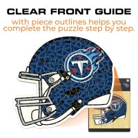 NFL - Tennessee Titans - Helm - Holz Puzzle