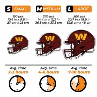 NFL - Washington Commanders - Helmet - Wooden Puzzle