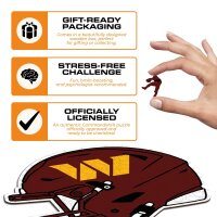NFL - Washington Commanders - Casque - Puzzle en bois