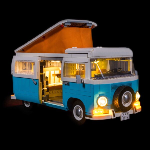 Les ensembles déclairage LEGO® 10279 Le camping-car Volkswagen T2