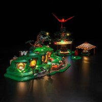 BB LED Lighting Set for LEGO&reg; 10354 The Lord of the Rings - The Shire including remote control