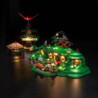 BB LED Lighting Set for LEGO&reg; 10354 The Lord of the Rings - The Shire including remote control