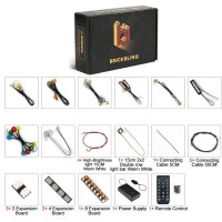 BB LED Lighting Set for LEGO&reg; 10354 The Lord of the Rings - The Shire including remote control