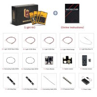 BB Kit d&eacute;clairage LED pour LEGO&reg; 42210 2 Fast 2 Furious Nissan Skyline GT-R R34 Racer avec t&eacute;l&eacute;commande