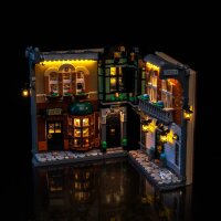 BB Kit d&eacute;clairage LED pour LEGO&reg; 10351 Sherlock Holmes - Serre-livres avec t&eacute;l&eacute;commande