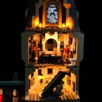 BB LED Lighting Set for LEGO&reg; 76454 Harry Potter - Howards Castle - The Main Tower incl. Remote Control