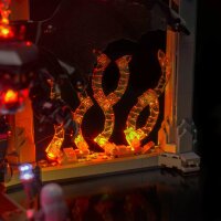 BB LED Beleuchtungs-Set f&uuml;r LEGO&reg; 10367 Der Herr der Ringe - Balrog B&uuml;cherst&uuml;tze inkl. Fernbedienung