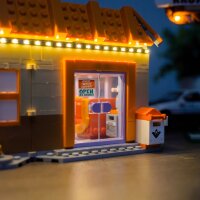 BB Kit d&eacute;clairage LED pour LEGO&reg; 10352 Les Simpson - Krusty Burger avec t&eacute;l&eacute;commande