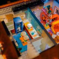 BB Kit d&eacute;clairage LED pour LEGO&reg; 10352 Les Simpson - Krusty Burger avec t&eacute;l&eacute;commande