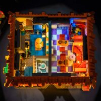 BB Kit d&eacute;clairage LED pour LEGO&reg; 10352 Les Simpson - Krusty Burger avec t&eacute;l&eacute;commande