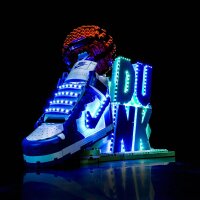 BB Kit d&eacute;clairage LED pour LEGO&reg; 43008 Nike Dunk x avec t&eacute;l&eacute;commande