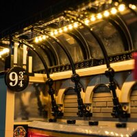BB LED Beleuchtungs-Set f&uuml;r LEGO&reg; 76450 Harry Potter - Buchst&uuml;tze Hogwarts Express inkl. Fernbedienung