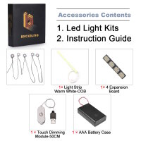 BB LED Lighting Set for LEGO&reg; 10372 Hibiscus