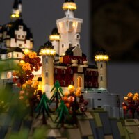 BB LED Beleuchtungs-Set f&uuml;r LEGO&reg; 21063 Schloss Neuschwanstein inkl. Fernbedienung