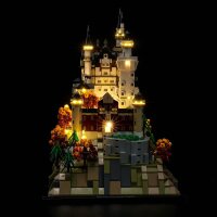 BB LED Beleuchtungs-Set f&uuml;r LEGO&reg; 21063 Schloss Neuschwanstein inkl. Fernbedienung