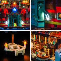 BB Kit d&eacute;clairage LED pour LEGO&reg; 75640 One Piece - Baratii&eacute;, le restaurant flottant, avec t&eacute;l&eacute;commande