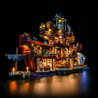 BB Kit d&eacute;clairage LED pour LEGO&reg; 75640 One Piece - Baratii&eacute;, le restaurant flottant, avec t&eacute;l&eacute;commande