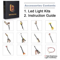 BB Kit d&eacute;clairage LED pour LEGO&reg; 75640 One Piece - Baratii&eacute;, le restaurant flottant, avec t&eacute;l&eacute;commande