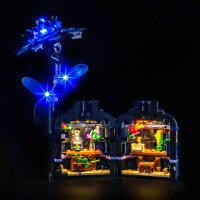 BB LED Lighting Set for LEGO&reg; 76784 Wednesday - Black Dahlia
