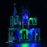 BB Kit d&eacute;clairage LED pour la maison hant&eacute;e LEGO&reg; 31167 avec t&eacute;l&eacute;commande