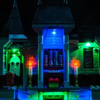 BB Kit d&eacute;clairage LED pour la maison hant&eacute;e LEGO&reg; 31167 avec t&eacute;l&eacute;commande