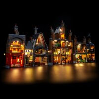 BB Kit d&eacute;clairage LED pour LEGO&reg; 76457 Harry Potter - Le village de Pr&eacute;-au-Lard - &Eacute;dition Collector avec t&eacute;l&eacute;commande