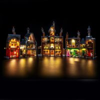 BB Kit d&eacute;clairage LED pour LEGO&reg; 76457 Harry Potter - Le village de Pr&eacute;-au-Lard - &Eacute;dition Collector avec t&eacute;l&eacute;commande