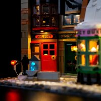 BB Kit d&eacute;clairage LED pour LEGO&reg; 76457 Harry Potter - Le village de Pr&eacute;-au-Lard - &Eacute;dition Collector avec t&eacute;l&eacute;commande