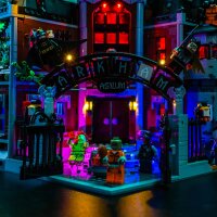 BB LED Beleuchtungs-Set f&uuml;r LEGO&reg; 76300 Batman - Arkham Asylum inkl. Fernbedienung