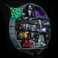 BB LED Lighting Set for LEGO&reg; 75419 Death Star including remote control