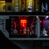 BB LED Lighting Set for LEGO&reg; 75419 Death Star including remote control