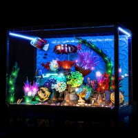BB LED Beleuchtungs-Set f&uuml;r LEGO&reg; 10366 Tropisches Aquarium inkl. Fernbedienung