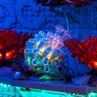 BB LED Beleuchtungs-Set f&uuml;r LEGO&reg; 10366 Tropisches Aquarium inkl. Fernbedienung
