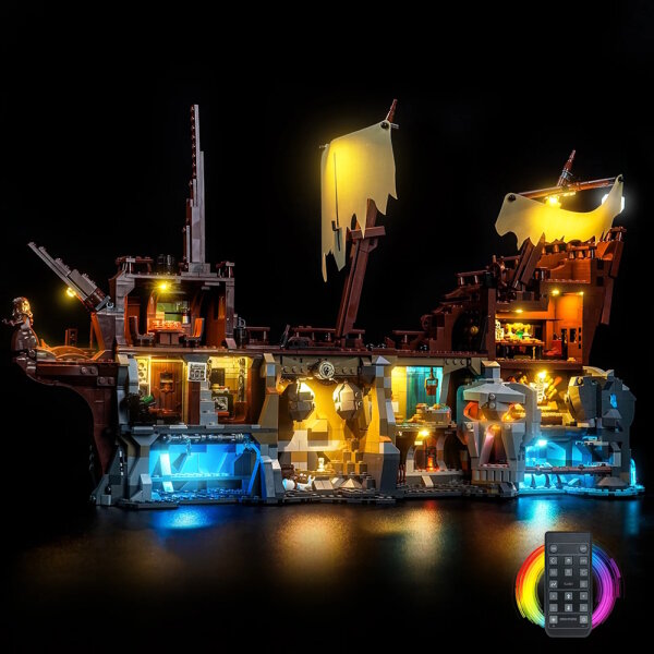 BB LED Beleuchtungs-Set f&uuml;r LEGO&reg; 21363 Die Goonies inkl. Fernbedienung