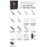 BB LED Beleuchtungs-Set f&uuml;r LEGO&reg; 21363 Die Goonies inkl. Fernbedienung