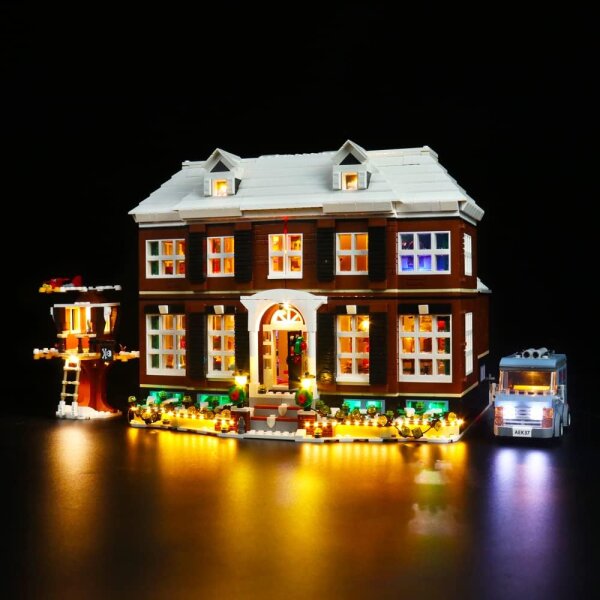 BB LED Lighting Set for LEGO&reg; 21330 Home Alone including remote control