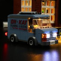 BB LED Lighting Set for LEGO&reg; 21330 Home Alone including remote control