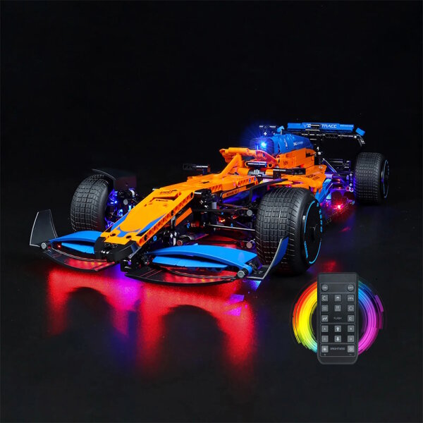 BB LED Lighting Set for LEGO&reg; 42141 McLaren Formula 1 Race Car incl. Remote Control